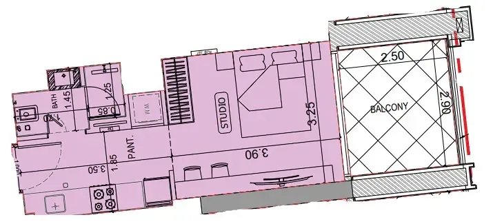 Binghatti Binghatti Elite floor plan