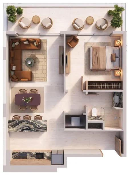 Binghatti Binghatti Spectre floor plan