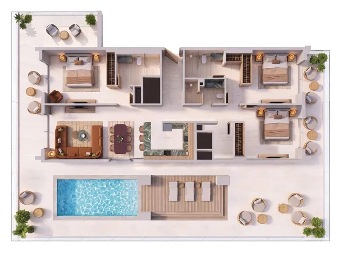 Binghatti Binghatti Spectre floor plan