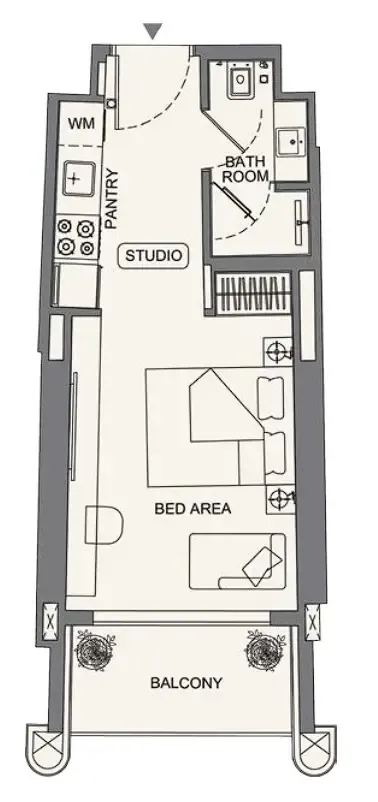 Binghatti Binghatti Wraith floor plan
