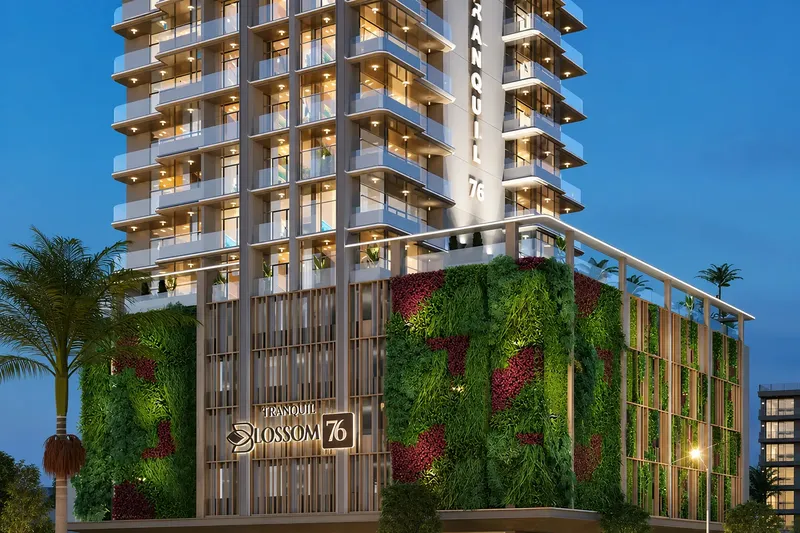 Exterior at Blossom 76 in JVC (Jumeirah Village Circle) Dubai