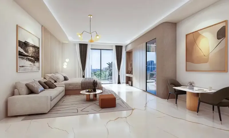 Interior at Blossom 76 in JVC (Jumeirah Village Circle) Dubai