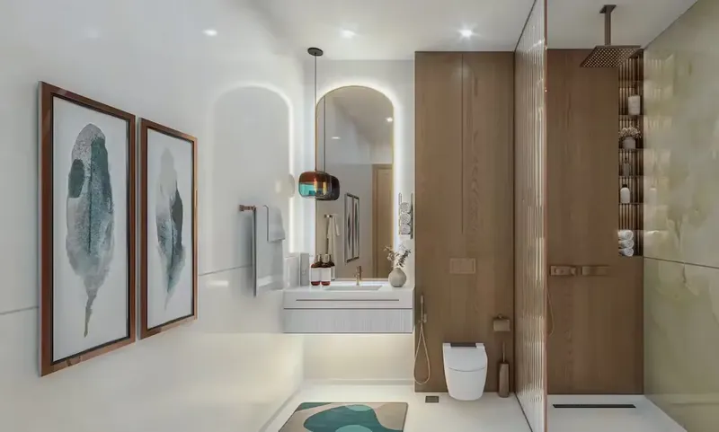 Interior at Blossom 76 in JVC (Jumeirah Village Circle) Dubai