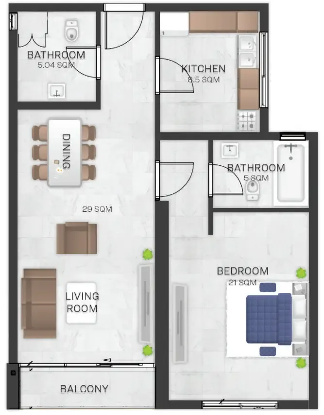 GJ Properties Bluebell Residence floor plan
