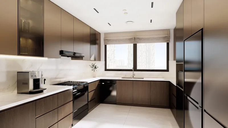 Interior at Boulevard Park at Wasl Gate in Dubai