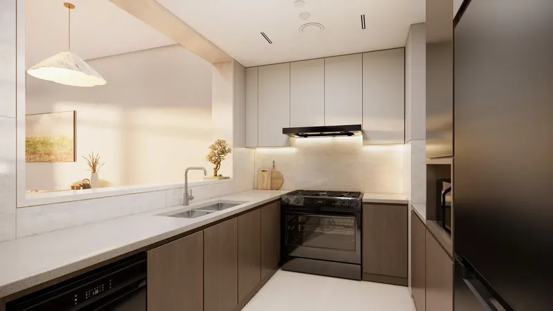 Interior at Boulevard Park at Wasl Gate in Dubai