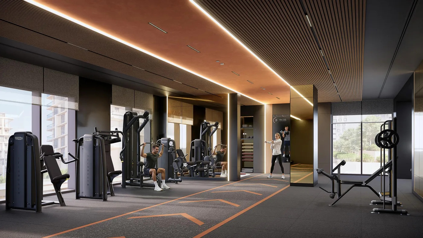 Gym amenity image at Boulevard Park at Wasl Gate
