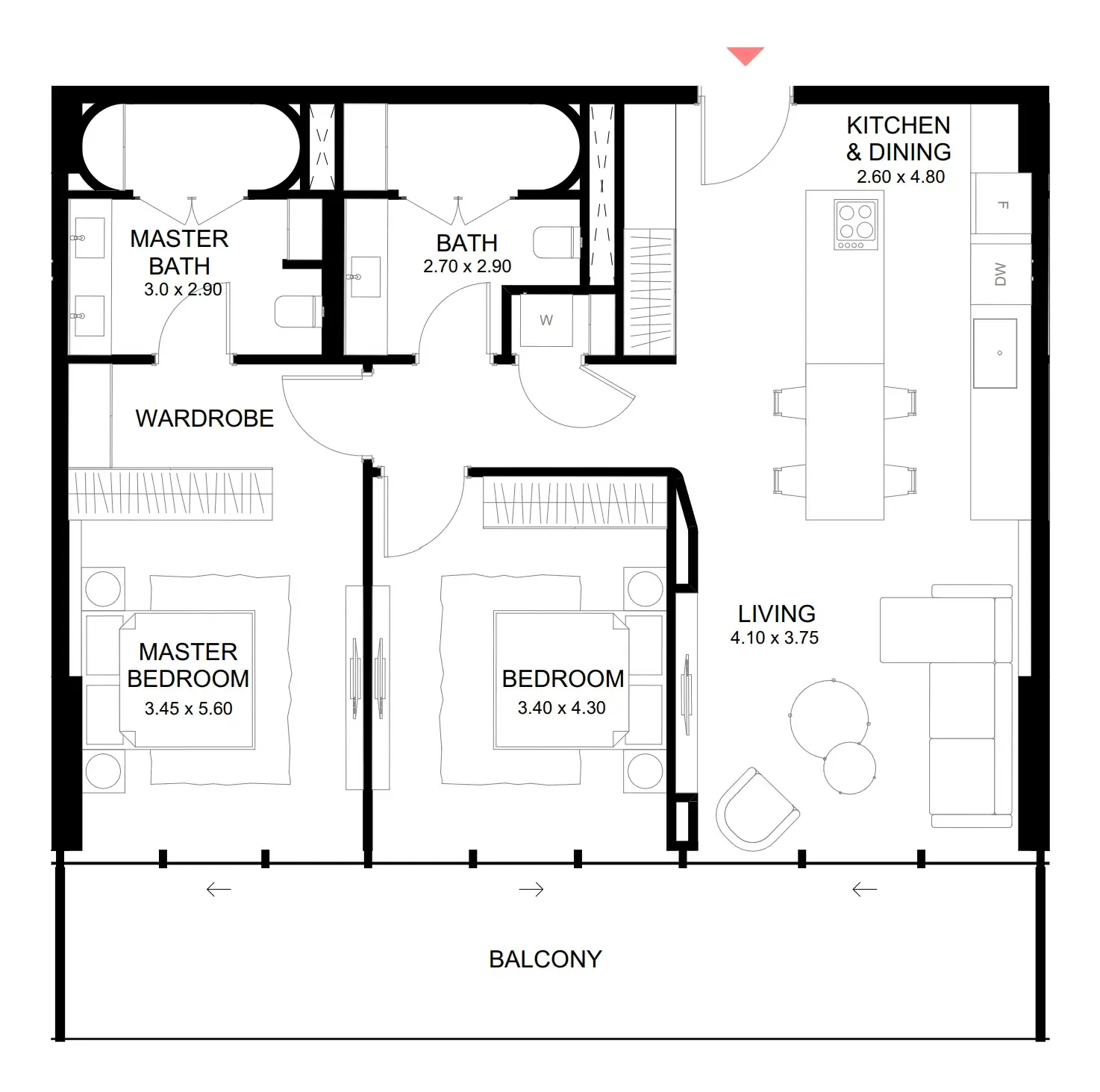 Cosmo Developments Brabus Island floor plan