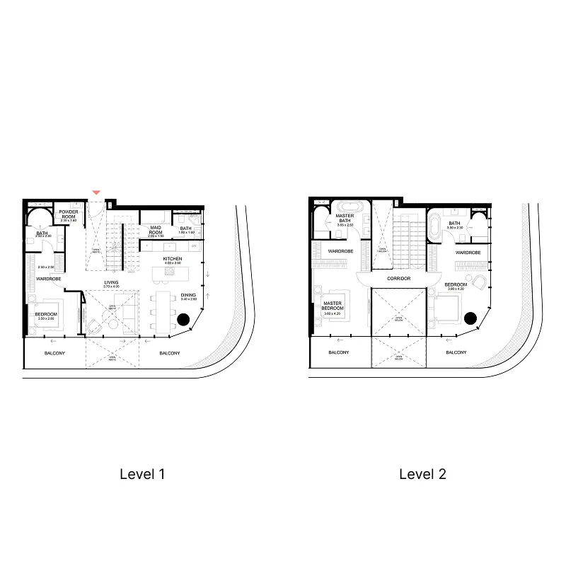 Cosmo Developments Brabus Island floor plan