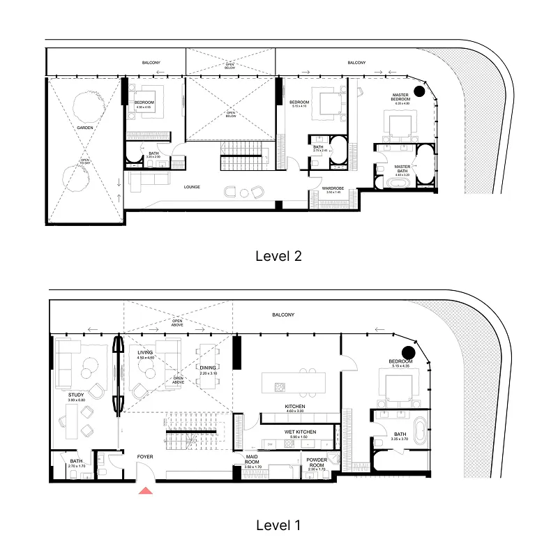 Cosmo Developments Brabus Island floor plan