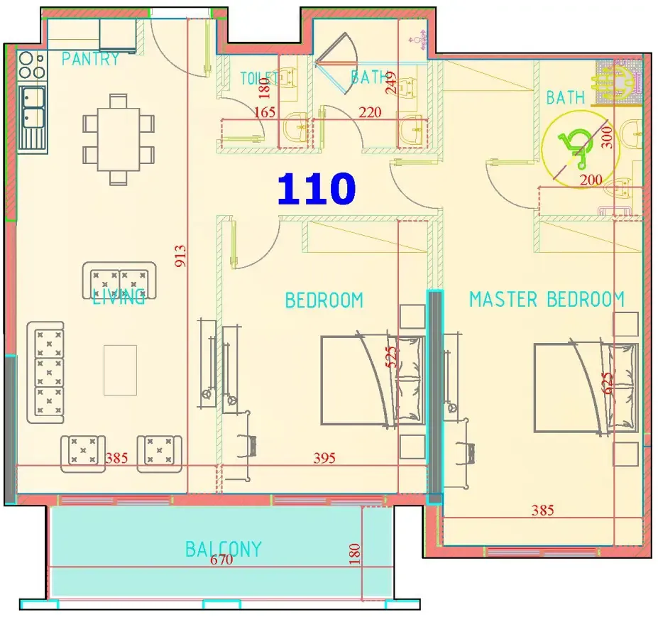 Uniestate Properties Carmel Residence floor plan