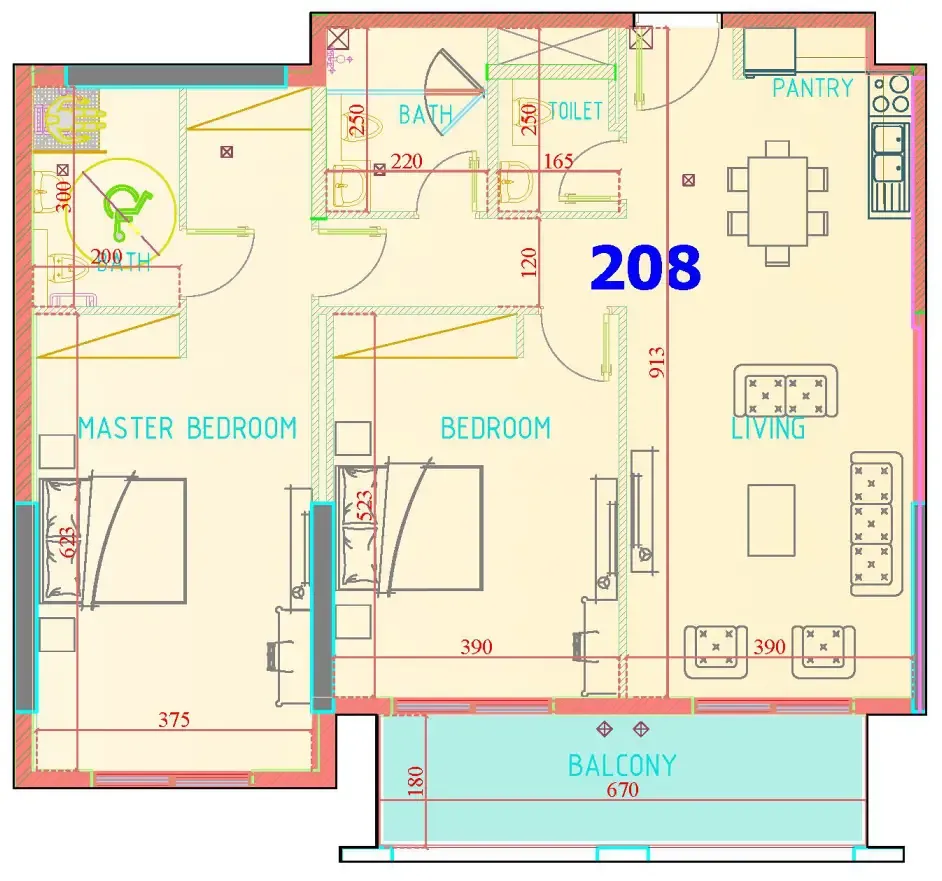 Uniestate Properties Carmel Residence floor plan
