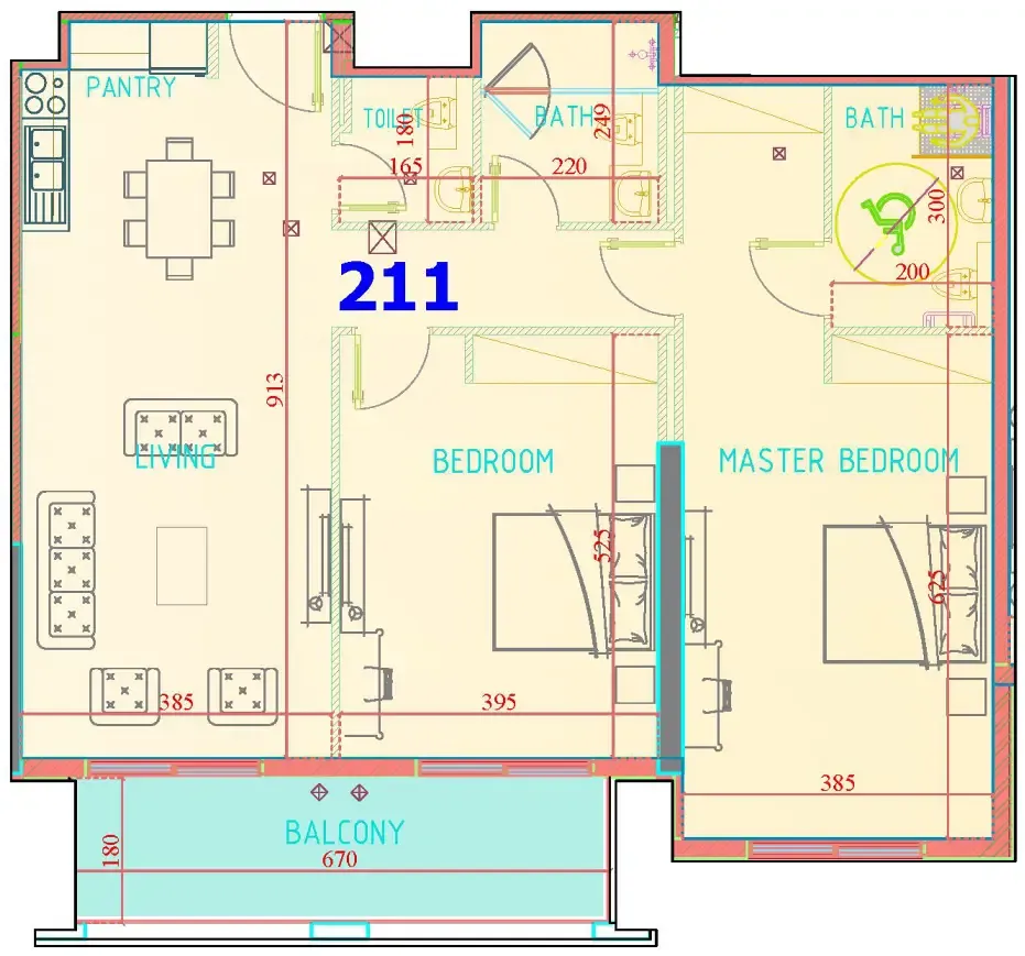 Uniestate Properties Carmel Residence floor plan