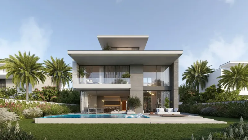 Exterior at Cedarwood Estates South in Jumeirah Golf Estates Dubai