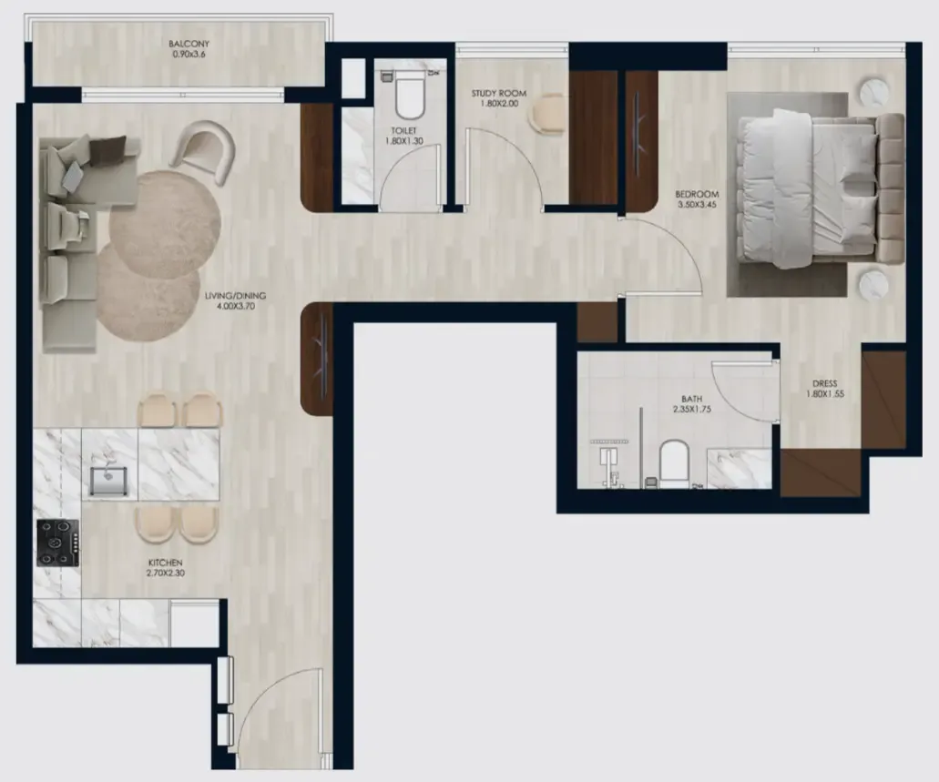 Vision Developments Coral by Vision floor plan