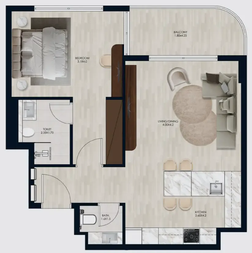 Vision Developments Coral by Vision floor plan
