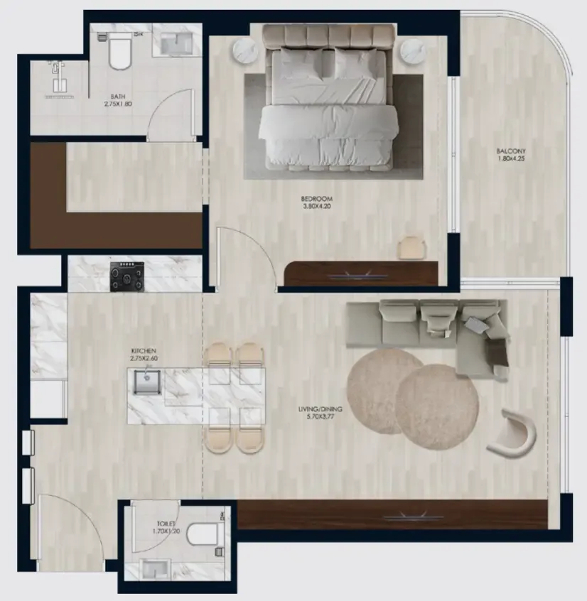 Vision Developments Coral by Vision floor plan