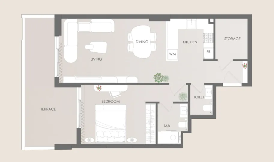 Cavara Development Delvara Residence floor plan
