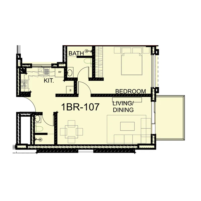 Dugasta Dezire South floor plan