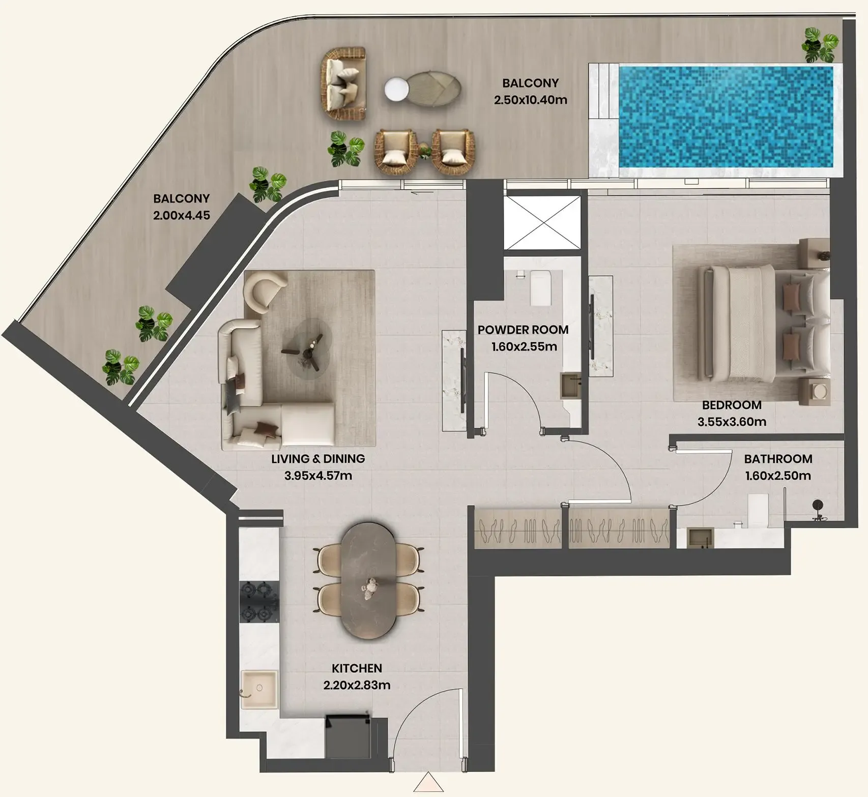 Takmeel Real Estate Development Divine Al Barari floor plan