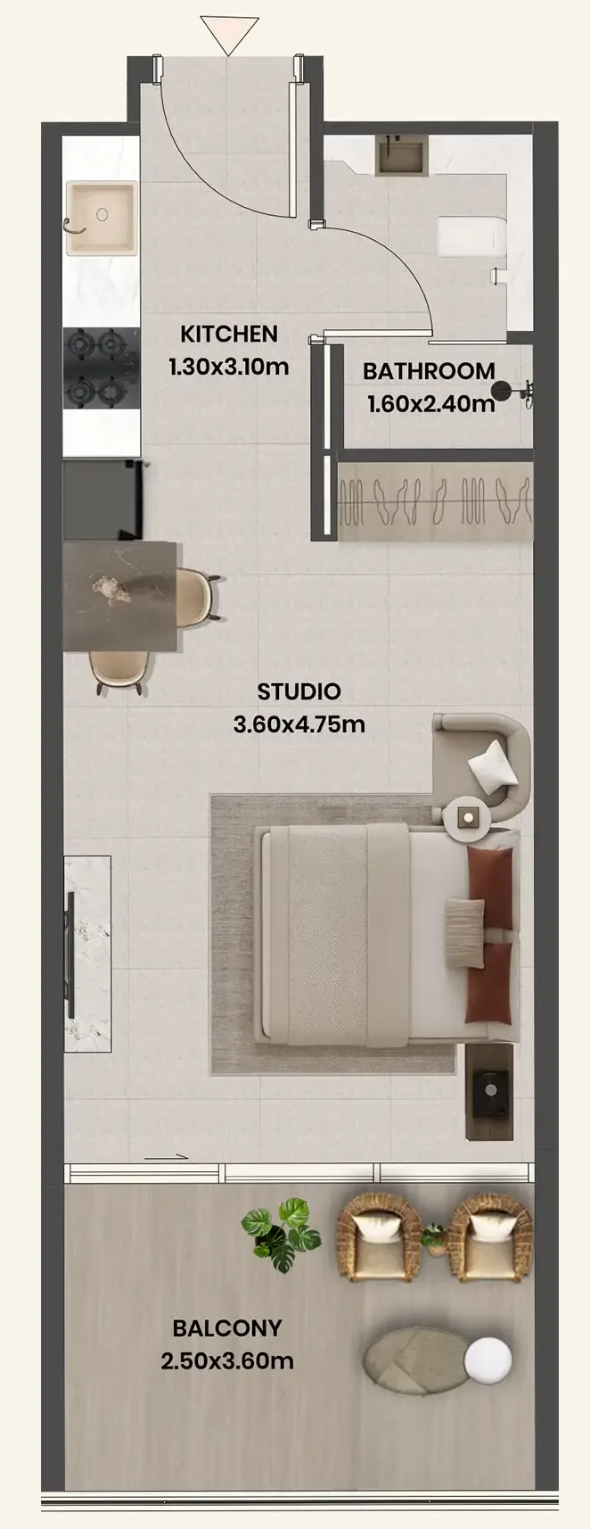 Takmeel Real Estate Development Divine Al Barari floor plan