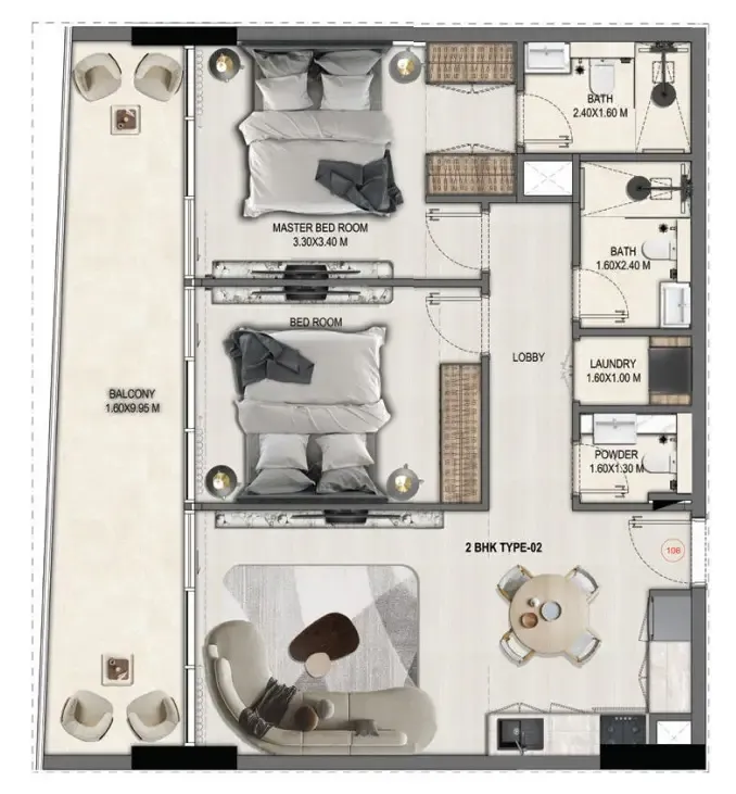 Takmeel Real Estate Development Divine Elements floor plan