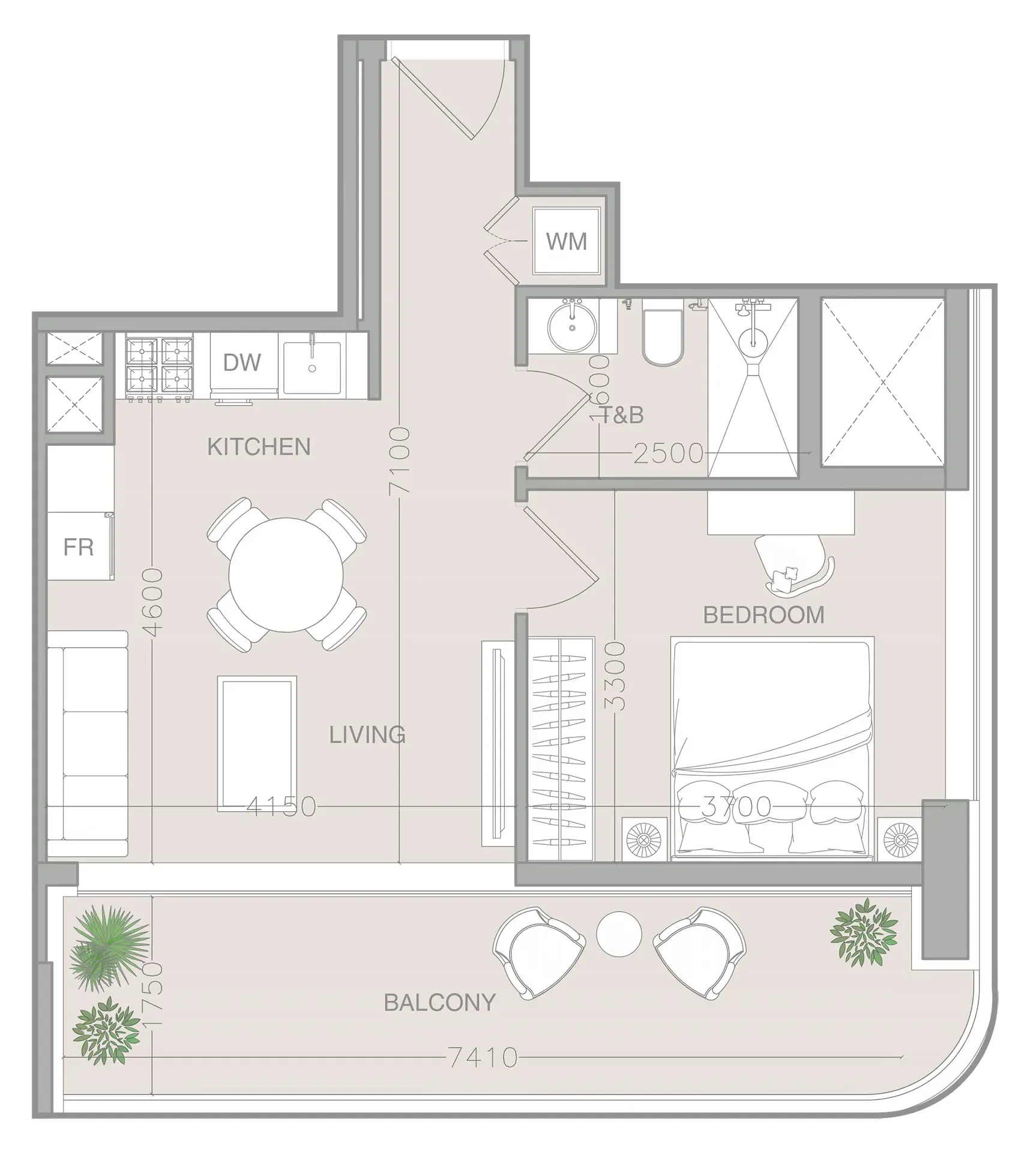 Object 1 ELAR1S Axis floor plan
