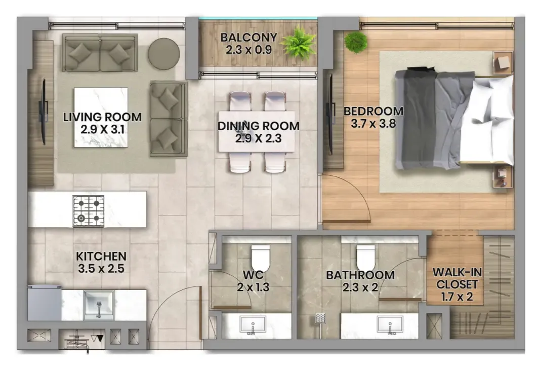 Elemental Developments Elemental 22 floor plan