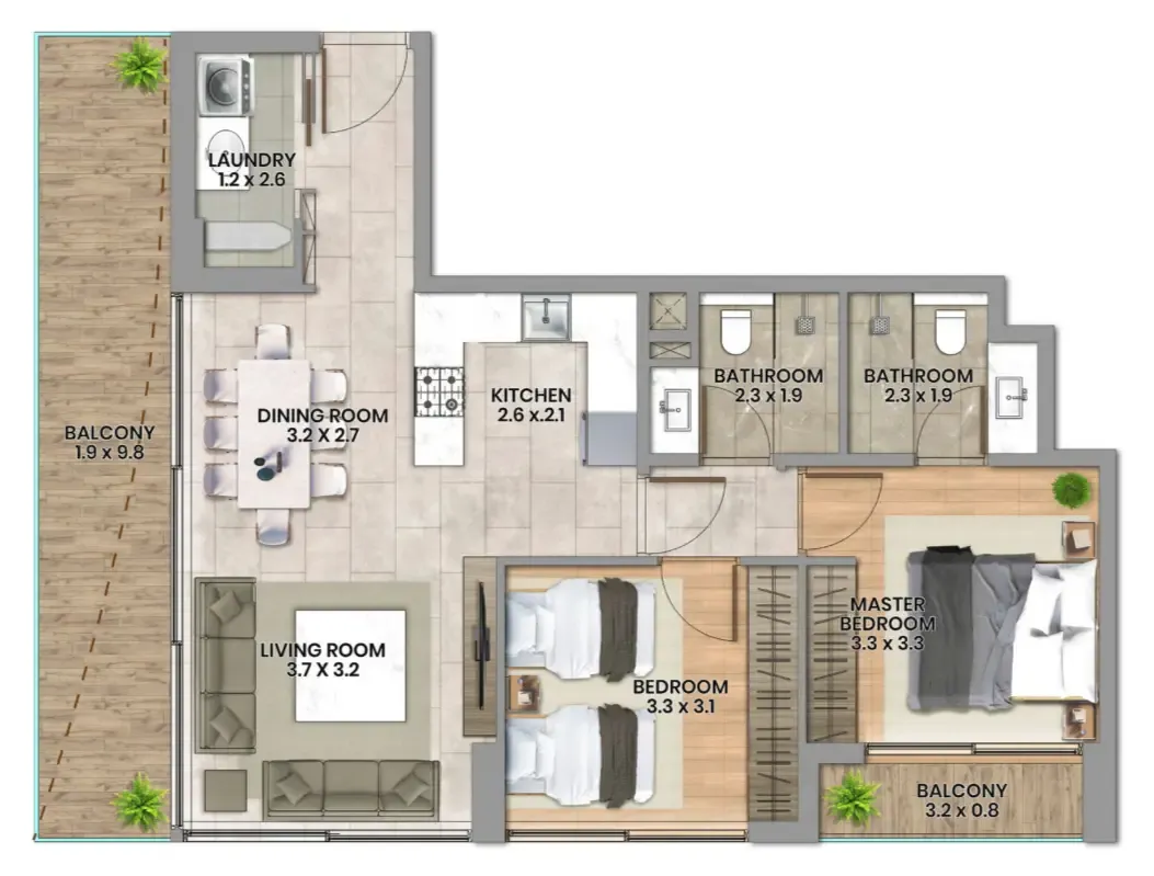 Elemental Developments Elemental 22 floor plan