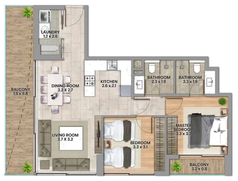 Elemental Developments Elemental 22 floor plan