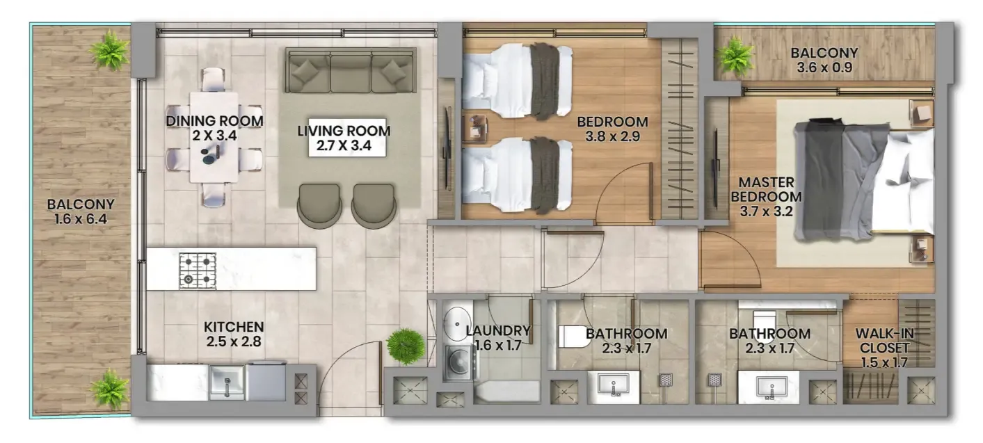 Elemental Developments Elemental 22 floor plan