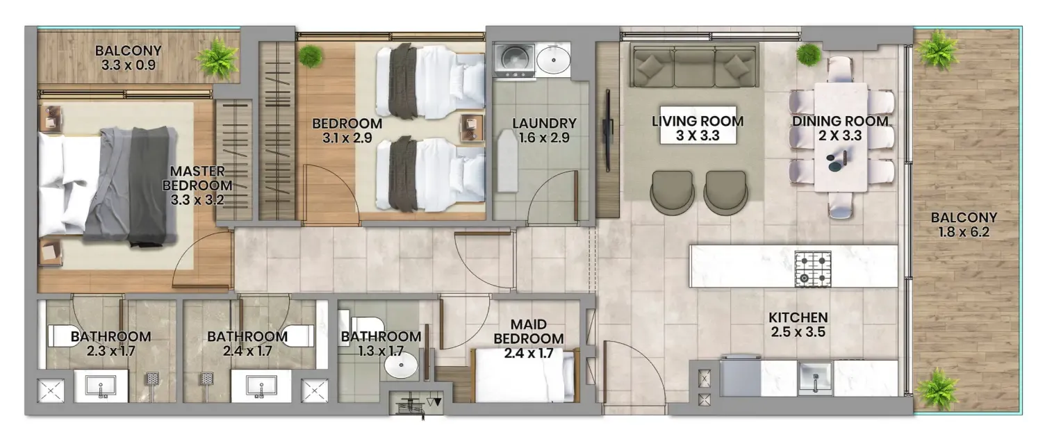 Elemental Developments Elemental 22 floor plan