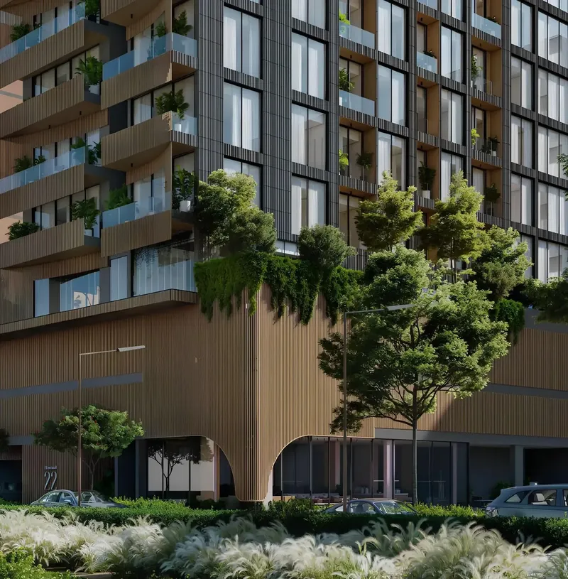 Exterior at Elemental 22 in Al Satwa Dubai