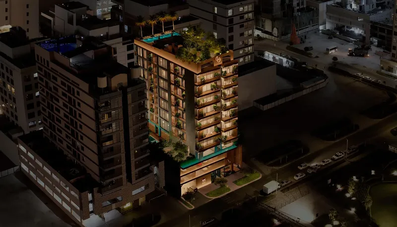 Exterior at Elemental 22 in Al Satwa Dubai