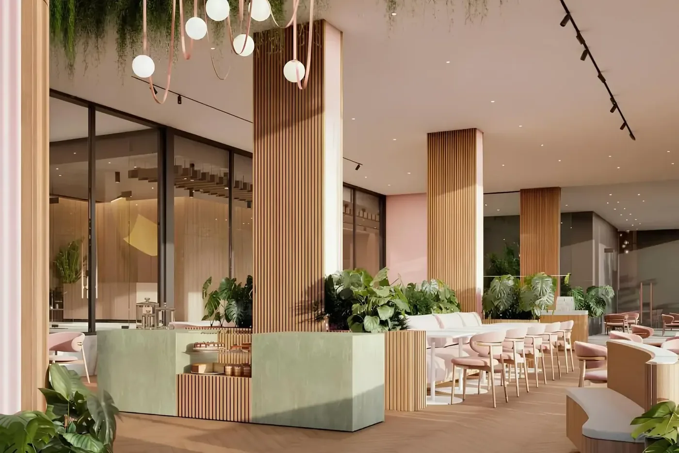 Café amenity image at Elemental 22