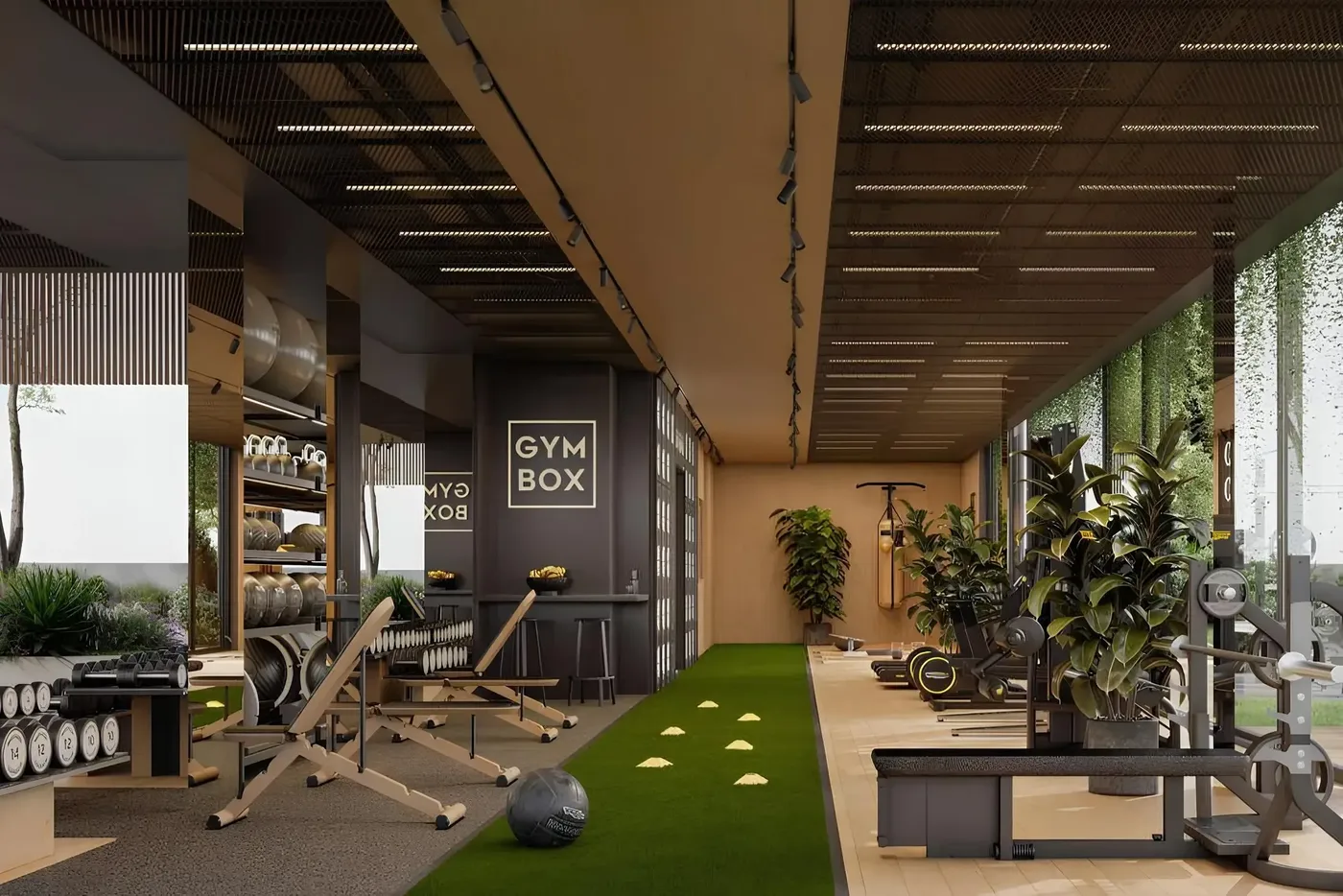 Gym amenity image at Elemental 22