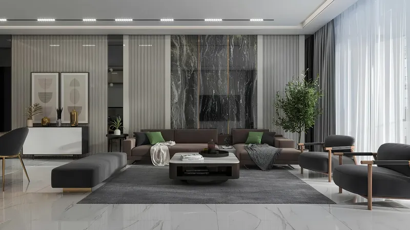 Interior at Empire Lake Views in Wadi Al Safa 2 Dubai