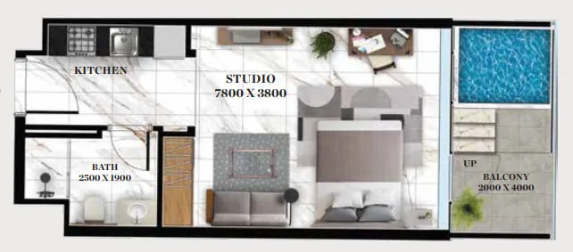 Empire Developments Empire Livings floor plan