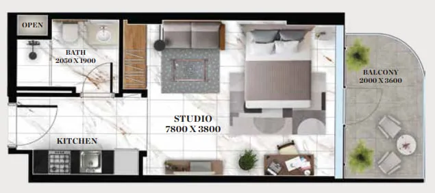 Empire Developments Empire Livings floor plan