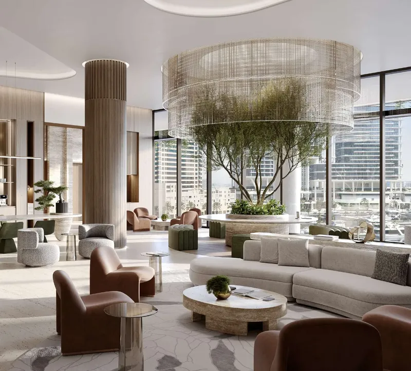 Interior at Enara in Business Bay Dubai