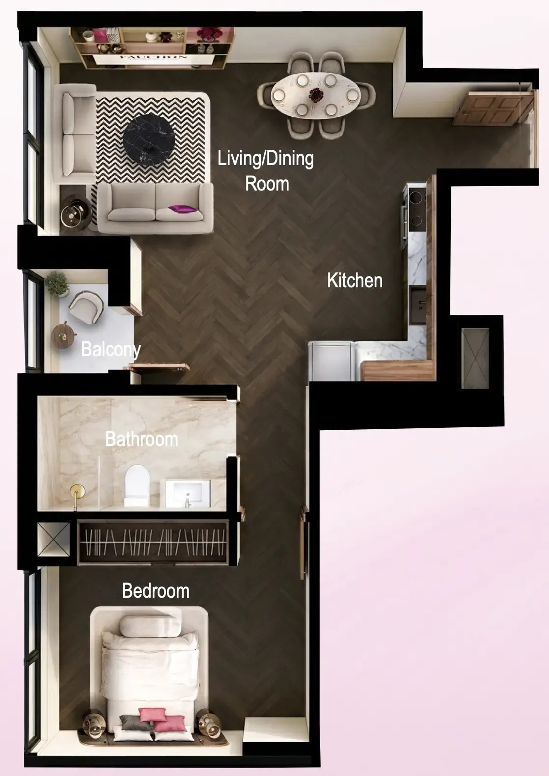 Prestige One Developments Fauchon Residences floor plan