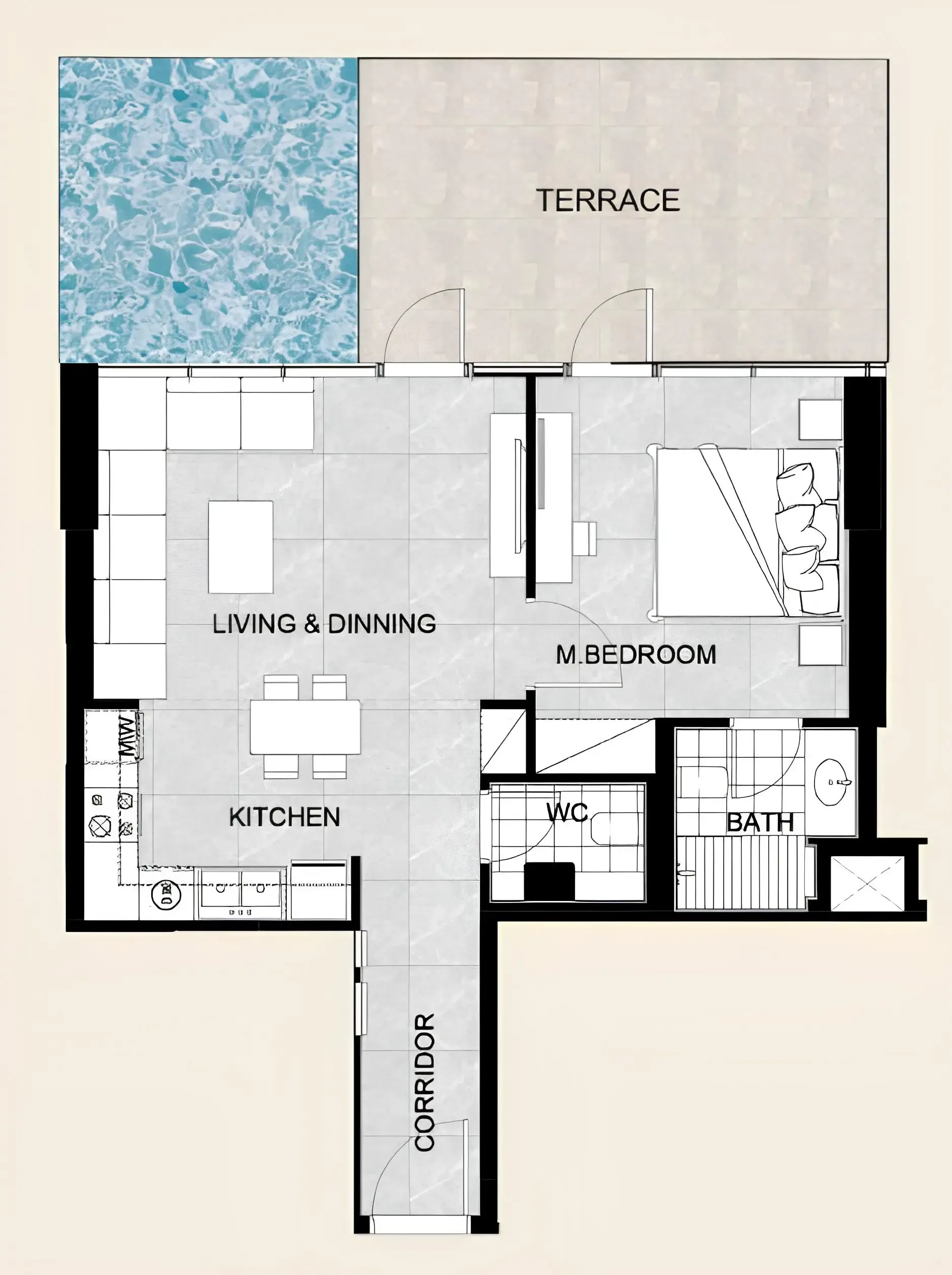 True Future Future Residence floor plan