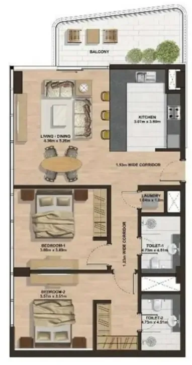 Gemini Group Gemini Splendor floor plan