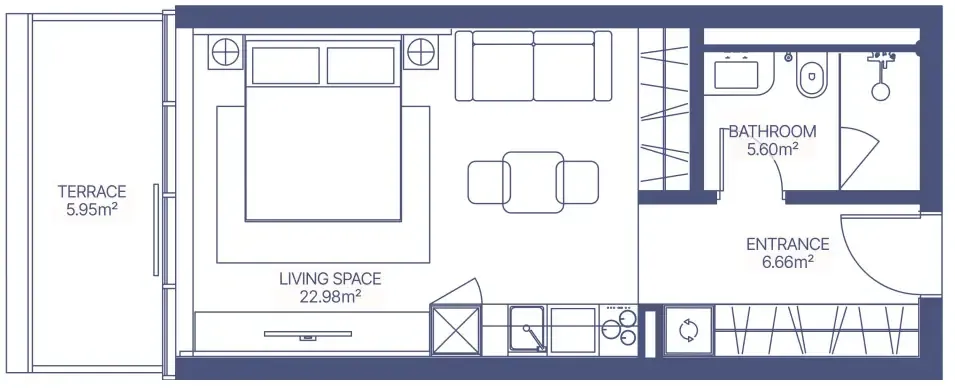 MIRA Developments Gianfranco Ferre Residences floor plan