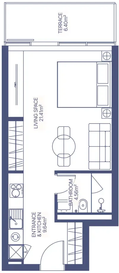 MIRA Developments Gianfranco Ferre Residences floor plan