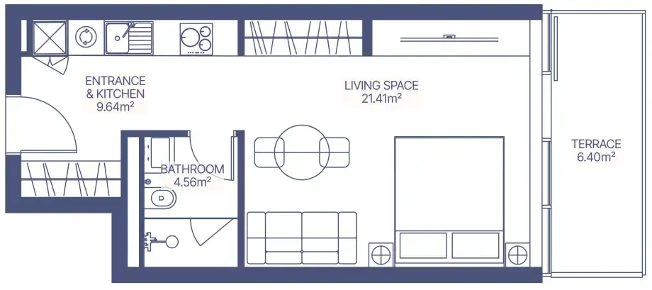 MIRA Developments Gianfranco Ferre Residences floor plan