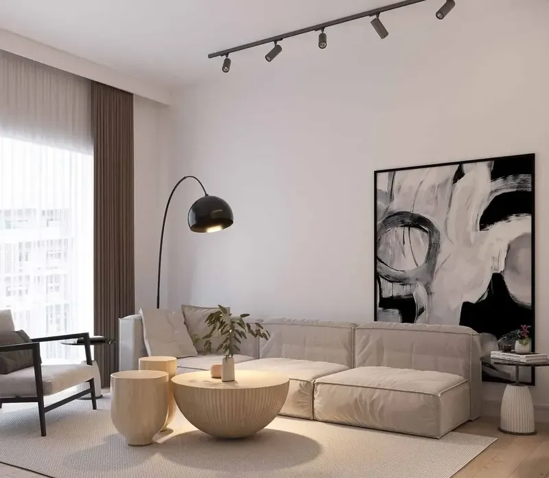Interior at Hillside Residences in Jebel Ali Village Dubai