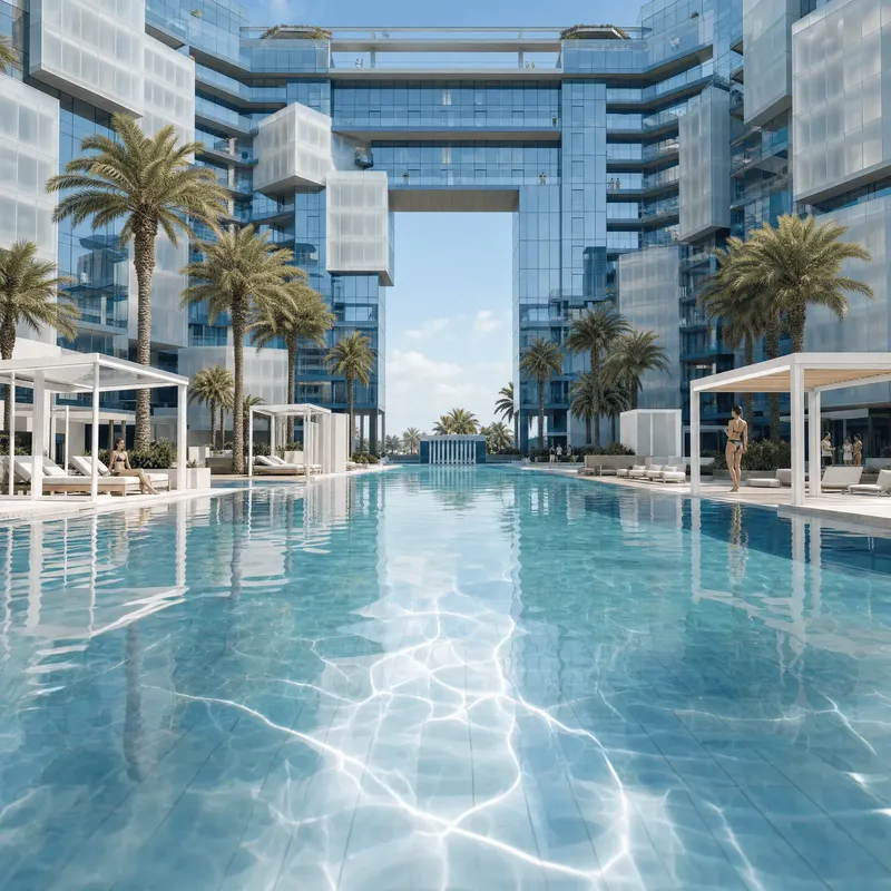 Exterior at Ice Beach in Ras Al Khaimah
