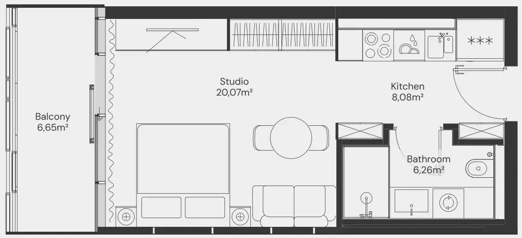MIRA Developments John Richmond District floor plan