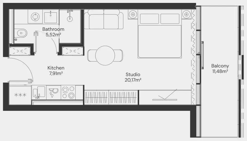 MIRA Developments John Richmond District floor plan